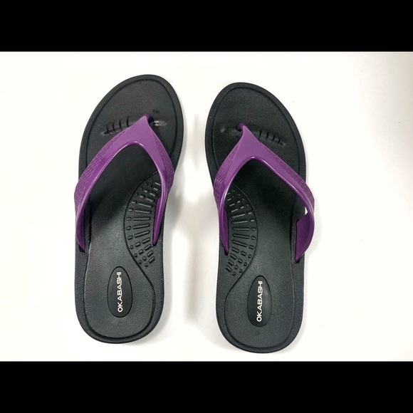 Okabashi Rubber Flip Flops - Size: Women’s Medium - Picture 2 of 5